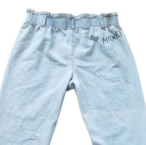Junk Food Denim Pants. Disney. Mickey. Disneyland. 100% Cotton. Medium